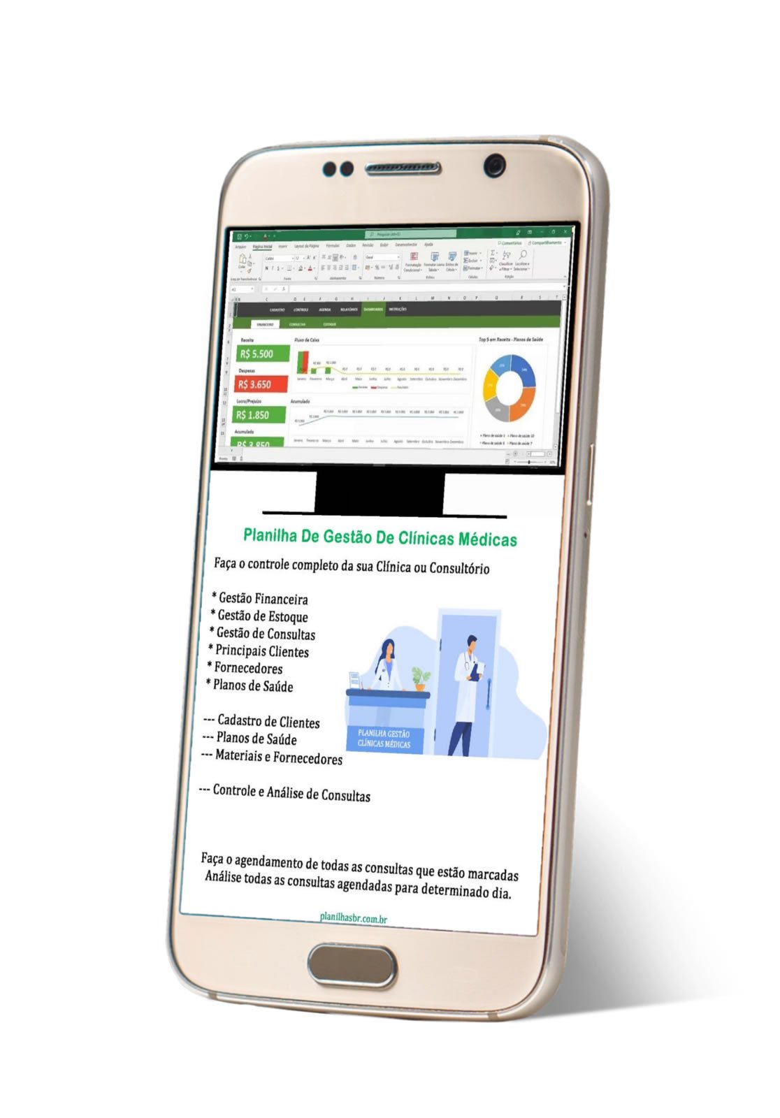 Planilha de Gestão de Clínicas Médicas - Imagem 27