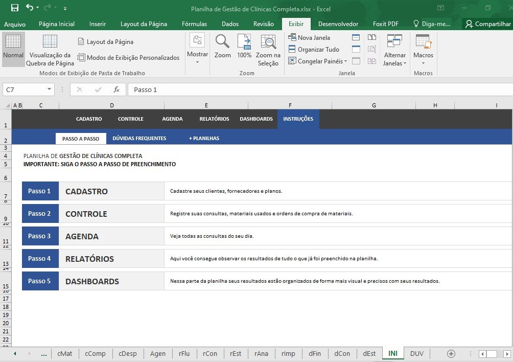 Planilha de Gestão de Clínicas Médicas - Imagem 13