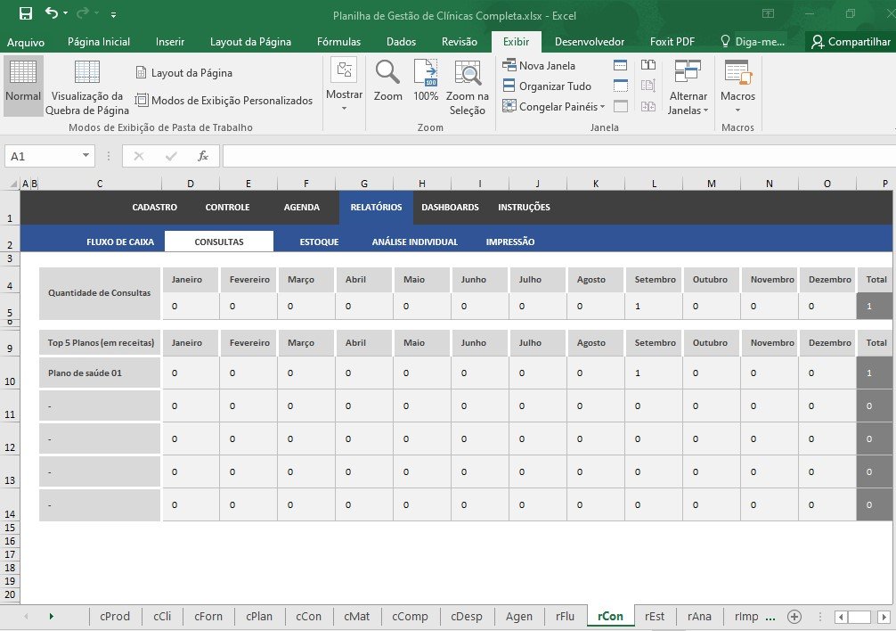 Planilha de Gestão de Clínicas Médicas - Imagem 17