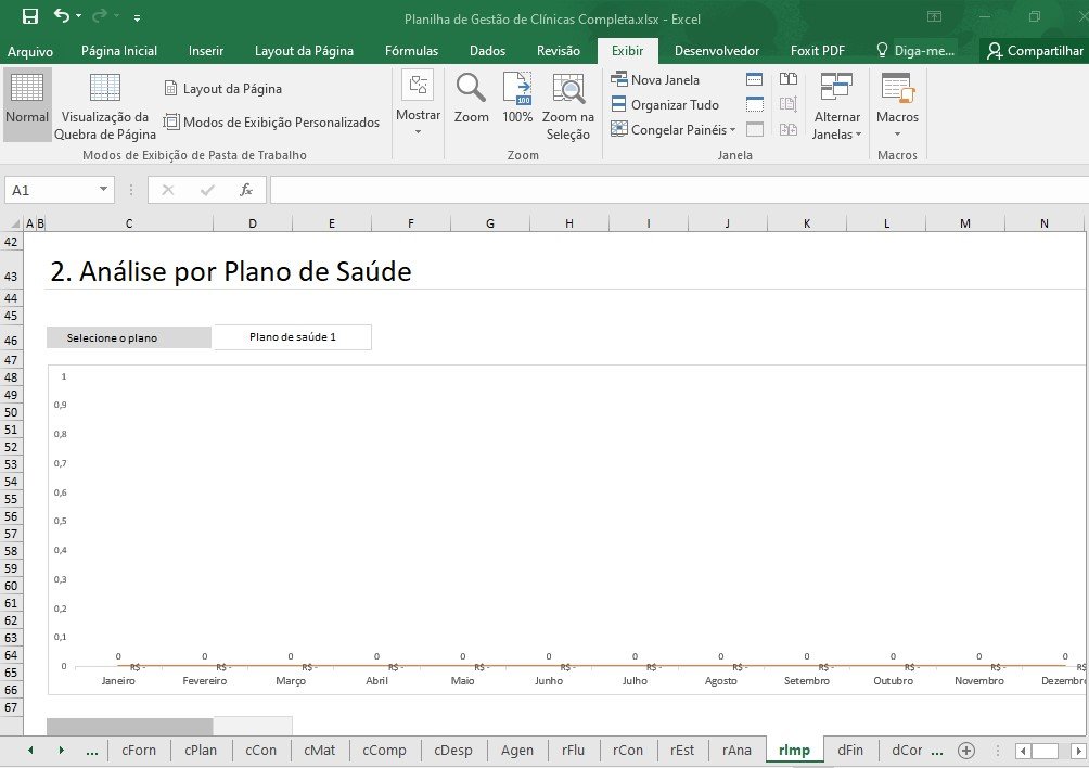 Planilha de Gestão de Clínicas Médicas - Imagem 25